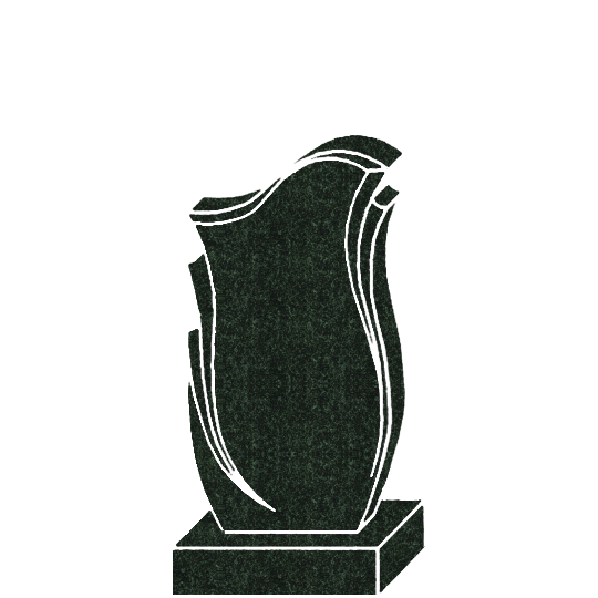 Памятники гранитные. Комплект №5. Гранит зеленый (www.mramor-urala.ru)